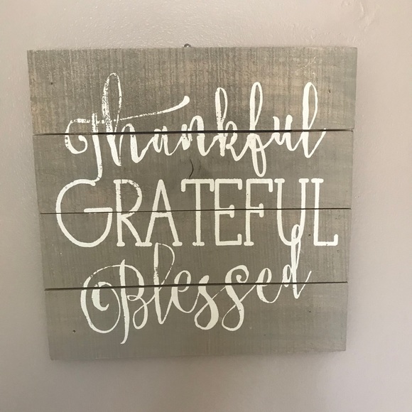 Rustic wood sign white lettering - Picture 7 of 7